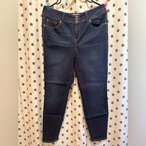 Torrid Super Soft Jegging, Dark Wash, Size 16R, Lightly Used